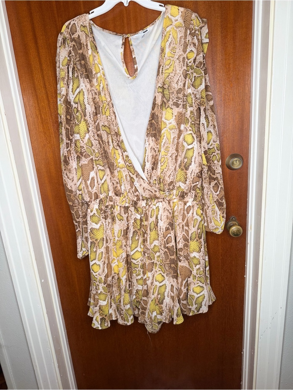 Snake Skin Romper